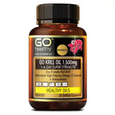 Krill Oil 1 a day 1500mg (Go Healthy NZ)